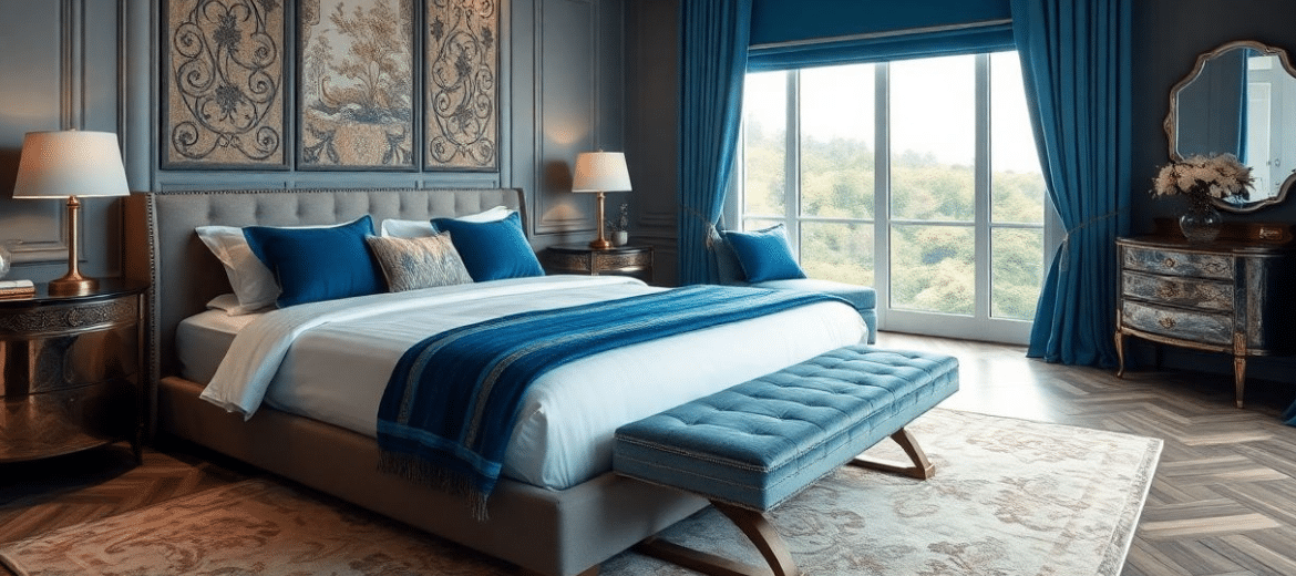 beautifultealandbrownbedding